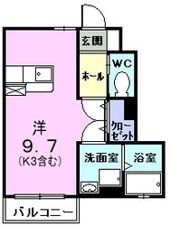 シャトウ上水の物件間取画像